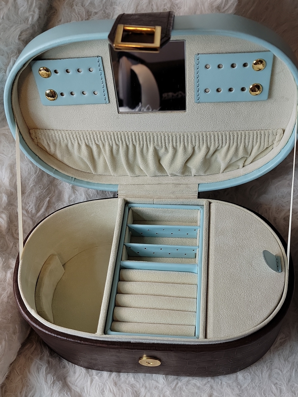 Travel Jewelry Organizer Case